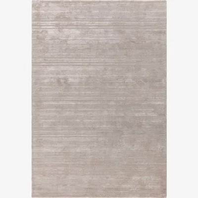 Barker and Stonehouse Heath Silver 120x170cm Rug, Square Viscose | Barker & Stonehouse