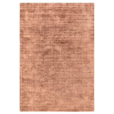 Barker and Stonehouse Tyde Earth 120x170cm Rug, Square, Brown Viscose | Barker & Stonehouse