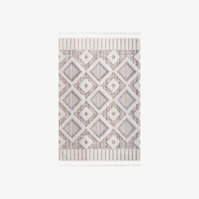 Barker and Stonehouse Siyrah 160x230Cm Rug, Square, Neutral | W160cm | Barker & Stonehouse