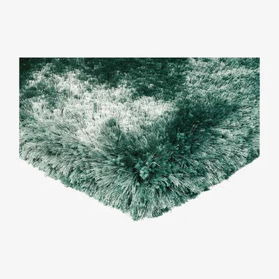 Barker and Stonehouse Plush Hand Woven Rug, Petrol