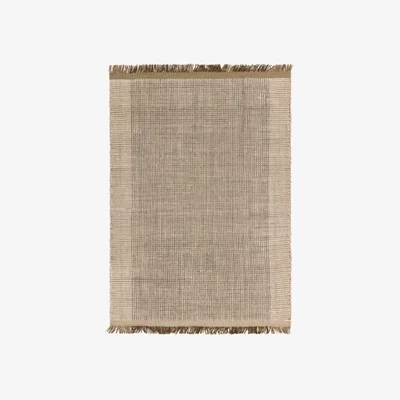Barker and Stonehouse Mythical 120x170cm Rug, Square, Brown 100% Wool | Barker & Stonehouse