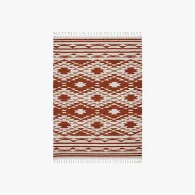 Barker and Stonehouse Tangier Rug, Terracotta