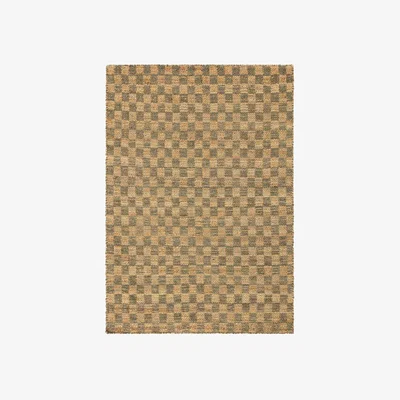 Barker and Stonehouse Avara Olive 160x230cm Rug, Square, Green | Barker & Stonehouse