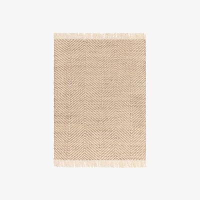 Barker and Stonehouse Galicia 120x170cm Rug Sand, Square, Neutral | Barker & Stonehouse