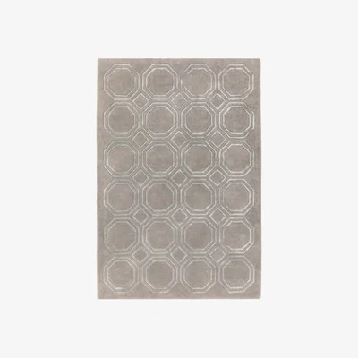 Barker and Stonehouse Octagon Rug, Silver