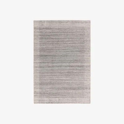 Barker and Stonehouse Grey Laurel 120x170cm Rug, Square Wool Blend | Barker & Stonehouse