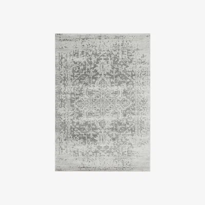 Barker and Stonehouse Medallion Grey 120x170cm Rug, Square | W120cm | Barker & Stonehouse