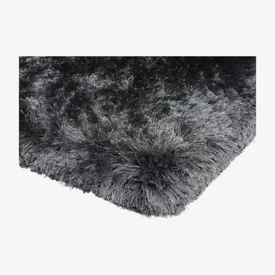 Barker and Stonehouse Plush Hand Woven Rug, Slate
