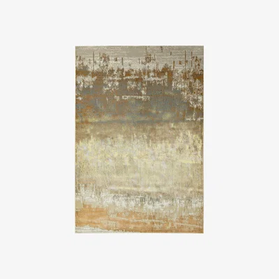 Barker and Stonehouse Luna Dune 160x230cm Rug, Square, Gold | W160cm | Barker & Stonehouse