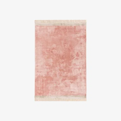 Barker and Stonehouse Elgin Rug, Pink and Silver