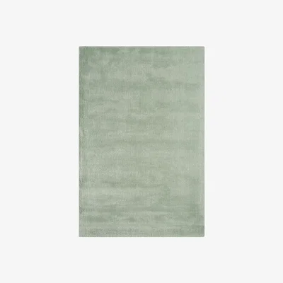 Barker and Stonehouse Aran Rug, Duck Egg Wool | 200cm | Barker & Stonehouse