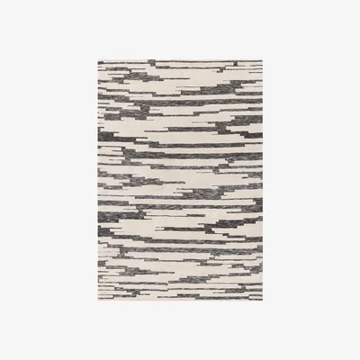 Barker and Stonehouse Monochrome Etch 160x230cm Rug, Square | W160cm | Barker & Stonehouse