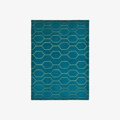 Barker and Stonehouse Deco Rug, Teal