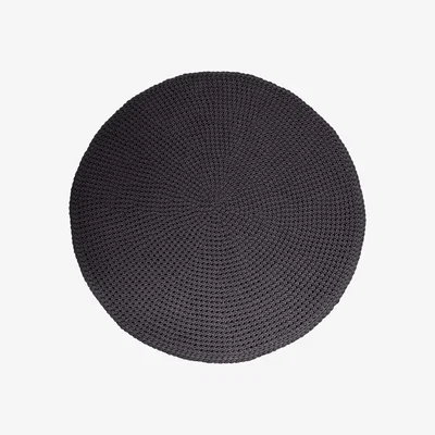 Barker and Stonehouse Cane-line Discover Indoor Outdoor Rug, Dark Grey | Barker & Stonehouse