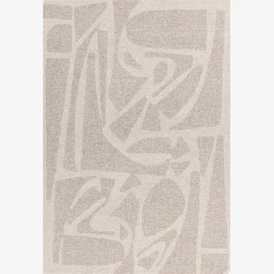 Barker and Stonehouse Alora Linen 120 x 170cm Rug, Square, Neutral 100% Wool | Barker & Stonehouse