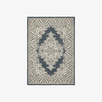 Barker and Stonehouse Windsor Shadow 200x290Cm Rug, Square, Grey | W200cm | Barker & Stonehouse