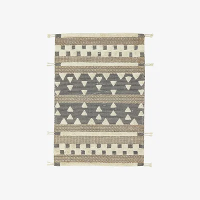 Barker and Stonehouse Marreu Casablanca 160x230cm Rug, Square, Neutral | W160cm | Barker & Stonehouse