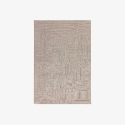 Barker and Stonehouse Canyon Passage 160x230cm Rug Natural, Square, Neutral Polyester | Barker & Stonehouse