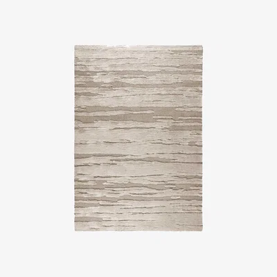 Barker and Stonehouse Taupe Etch Rug 160x230cm, Square Polyester | Barker & Stonehouse
