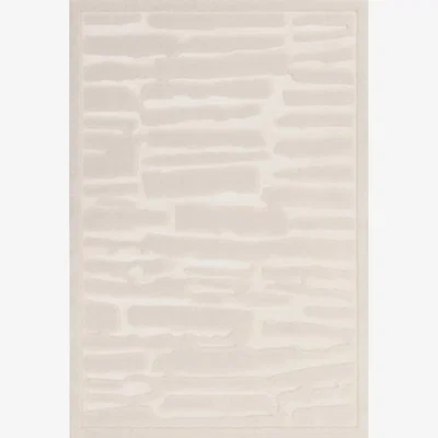Barker and Stonehouse Canyon Avenue 160x230cm Rug Ivory, Square, Neutral Polyester | Barker & Stonehouse
