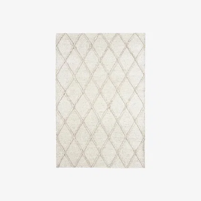 Barker and Stonehouse Flori Diamond Cream 160x230cm Rug, Square | W160cm | Barker & Stonehouse