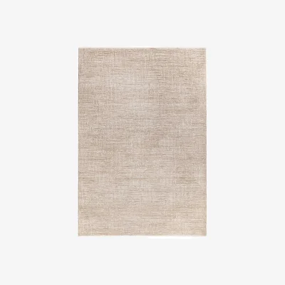 Barker and Stonehouse Perie Beige 120x160cm Rug, Square, Neutral Polyester | Barker & Stonehouse