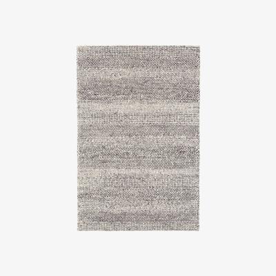 Barker and Stonehouse Flori Stripe Rug, Grey Marl