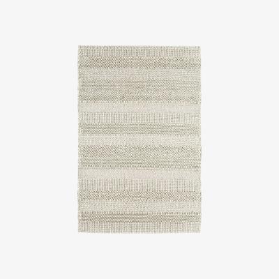 Barker and Stonehouse Flori Cream Stripe 120x170cm Rug, Square | W120cm | Barker & Stonehouse