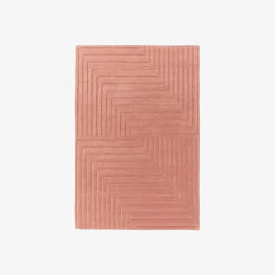 Barker and Stonehouse Form Rug, Pink