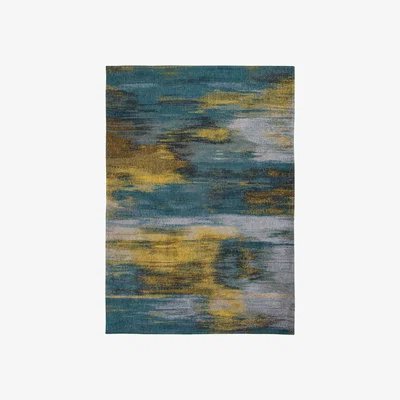 Barker and Stonehouse Atlantic Monetti Nymphea Blue Rug