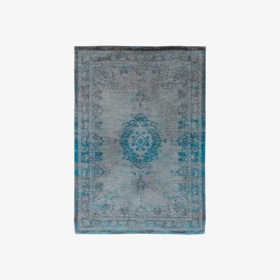 Barker and Stonehouse Fading World Grey Turquoise Rug Cotton | 280cm | Barker & Stonehouse