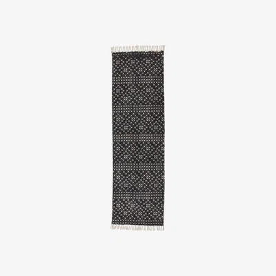 Barker and Stonehouse Cross Design Runner, Black and Cream