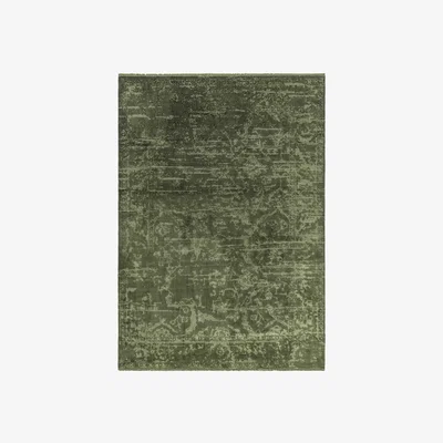 Barker and Stonehouse Zadana Green 120x180Cm Rug, Square | W120cm | Barker & Stonehouse