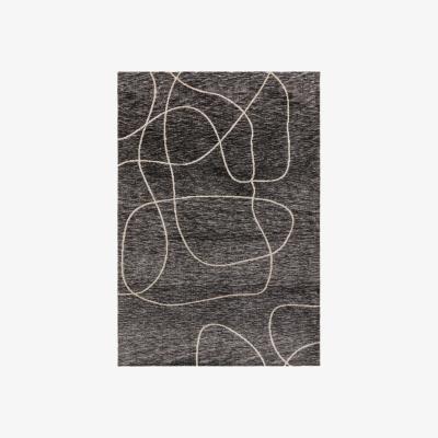 Barker and Stonehouse Monochrome Strand Rug, Grey | W160cm | Barker & Stonehouse