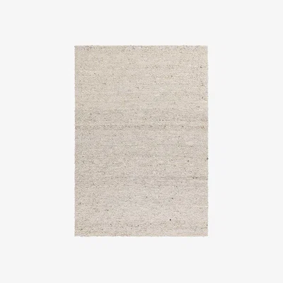 Barker and Stonehouse Eder Ivory 160x230cm Rug, Square, Neutral 100% Wool | Barker & Stonehouse