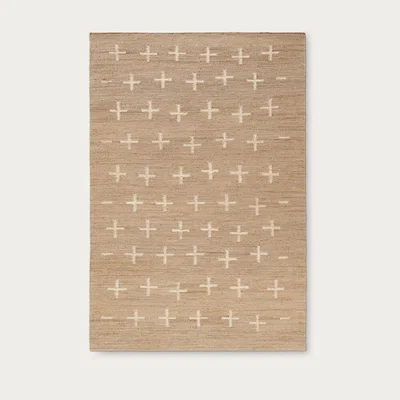 Bombinate.com Cross Jute Rug