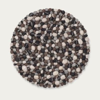 Bombinate.com Felt Ball Rug Hardy Round