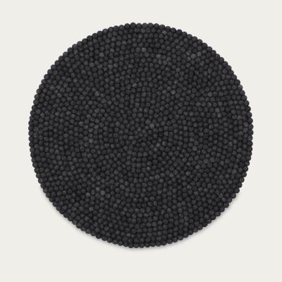 Bombinate.com Felt Ball Rug Hugo Round