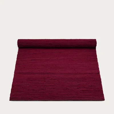 Bombinate.com Rosewood Red Cotton Rug