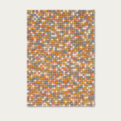 Bombinate.com Felt Ball Rug Liese Square