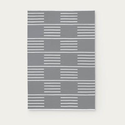 Bombinate.com Gray/Cream Classic Rug