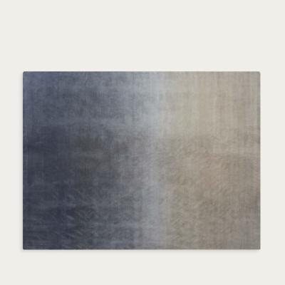 Bombinate.com Beige/Grey Alfombra Hand Knotted Degrade