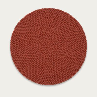 Bombinate.com Felt Ball Rug Lora Round