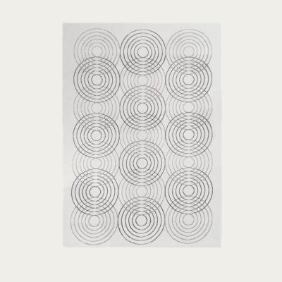Bombinate.com Grey Resonance Rug