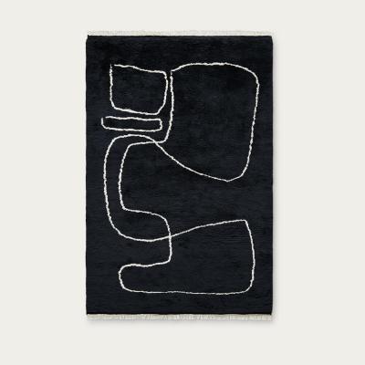 Bombinate.com Black Connection Rug