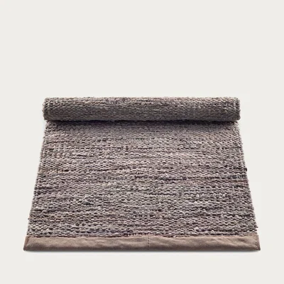Bombinate.com Wood Leather Rug