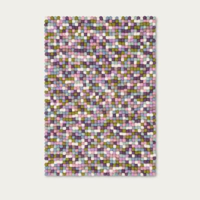Bombinate.com Felt Ball Rug Greta Square