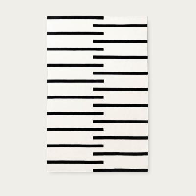 Bombinate.com Cream/Black Tiger Rug