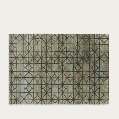 Bombinate.com Aqua Alfombra Hand Knotted Waterkeyn