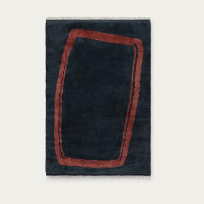 Bombinate.com Dark Blue Simple Object 11 Rug